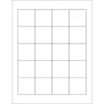 WL-5175 address label template vector graphics